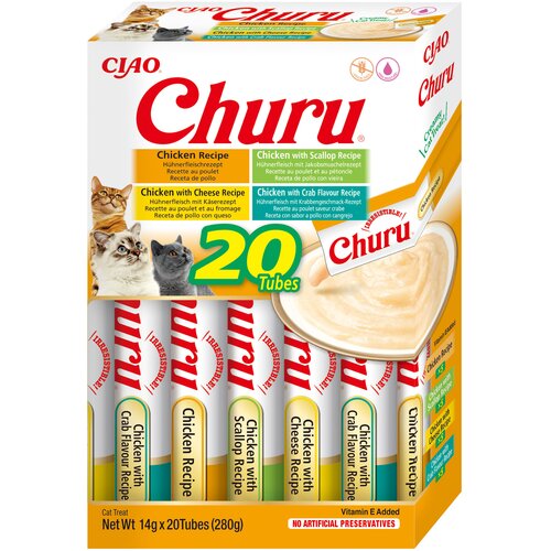 Przysmak dla kota INABA Ciao Churu Variety Kurczak (20 x 14 g)