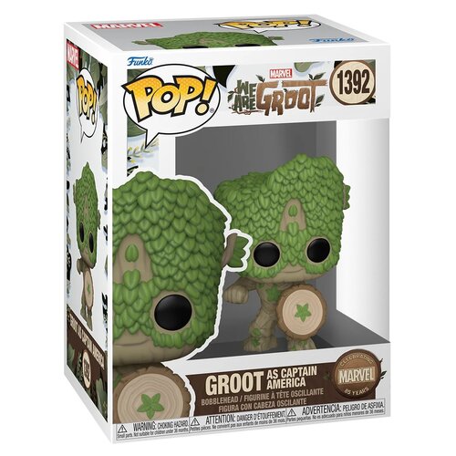 Figurka FUNKO Pop Marvel: We Are Groot Groot is Kapitan Ameryka
