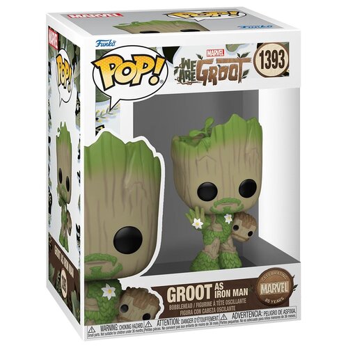 Figurka FUNKO Pop Marvel We Are Groot Groot is Iron Man