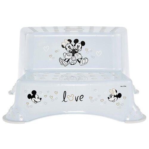 Podest dwustopniowy KEEEPER Igor z funkcją antypoślizgową Mickey Mouse Niebieski
