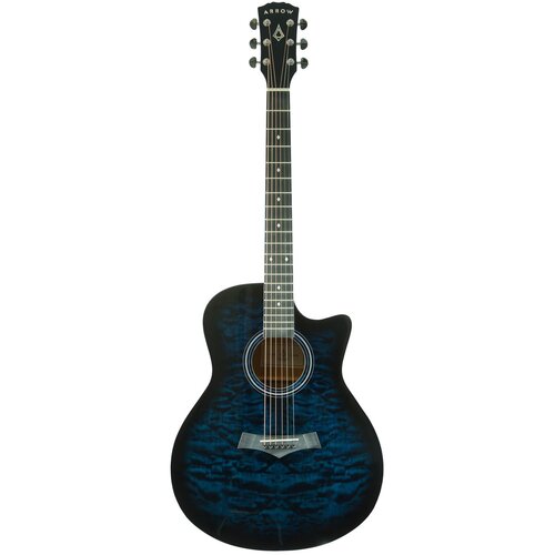 Gitara akustyczna ARROW Tiger Series Niebieski