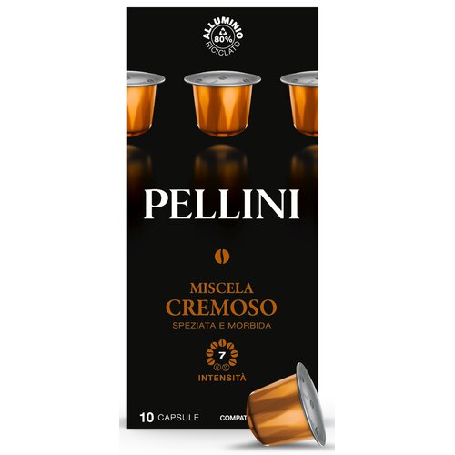 Kapsułki PELLINI Cremoso do ekspresu Nespresso