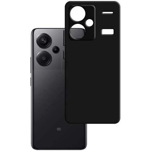 Etui 3MK Silicone Case do Xiaomi Redmi Note 13 Pro+ Czarny