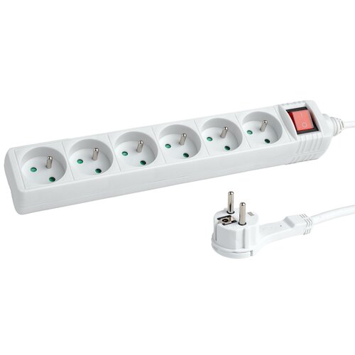 Listwa HAMA Standard 6GN (1.5 m) Biały
