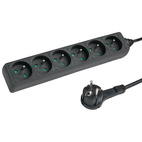 Listwa HAMA Standard 6GN (1.5 m) Czarny