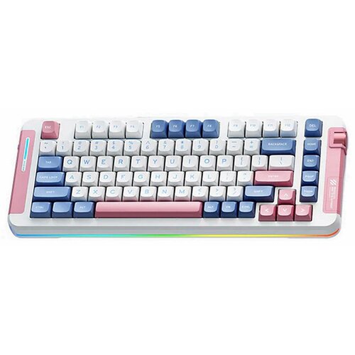 Klawiatura MCHOSE MC-X75-10 Niebiesko-różowy