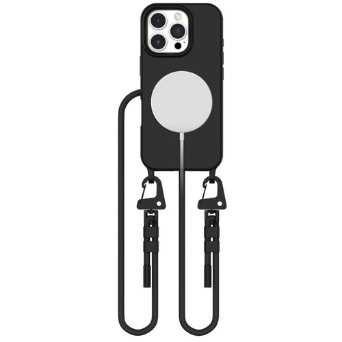 Etui TECH-PROTECT MagNecklace MagSafe do Apple iPhone 16 Pro Max Czarny