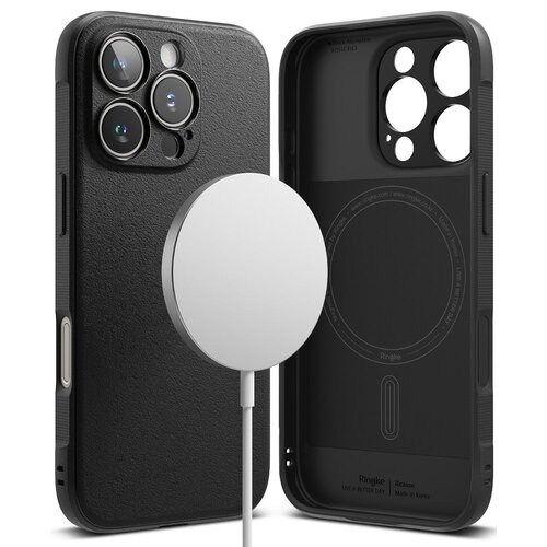 Etui RINGKE Onyx Magnetic MagSafe do Apple iPhone 16 Pro Czarny