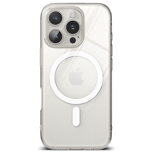 Etui RINGKE Fusion Magnetic MagSafe do Apple iPhone 16 Pro Przezroczysty