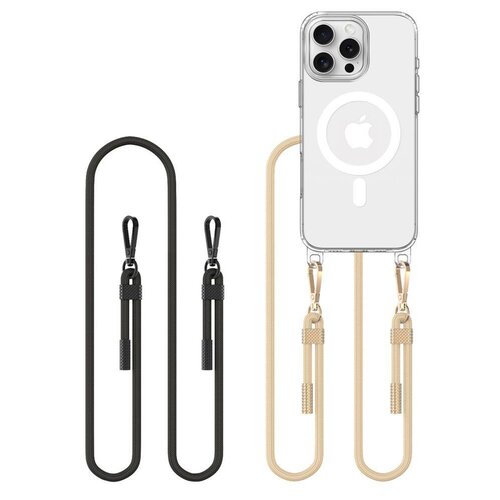 Etui TECH-PROTECT Flexair Chain MagSafe do Apple iPhone 16 Pro Przezroczysty