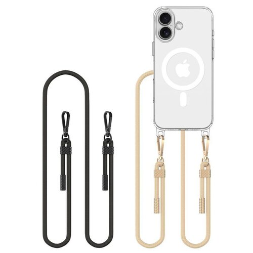 Etui TECH-PROTECT Flexair Chain MagSafe do Apple iPhone 16 Przezroczysty