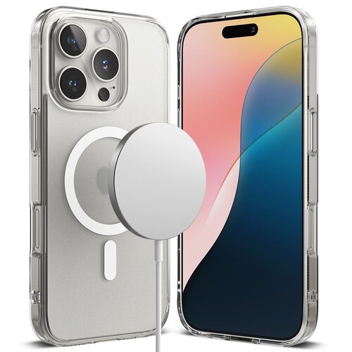 Etui RINGKE Fusion Magnetic Magsafe do Apple iPhone 16 Pro Max Przezroczysto-matowy