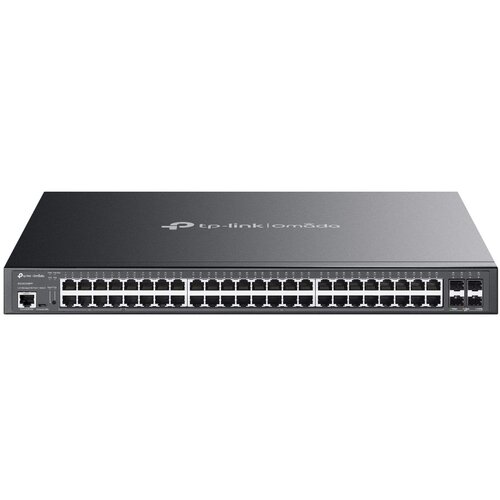Switch TP-LINK Omada SG3452XMPP Gigabit Ethernet, 48 portów, Funkcja PoE, Zarządzalny