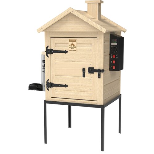 Wędzarnia elektryczna BROWIN DragON 330340 z termometrem 50 x 50 x 124 cm Drewniana