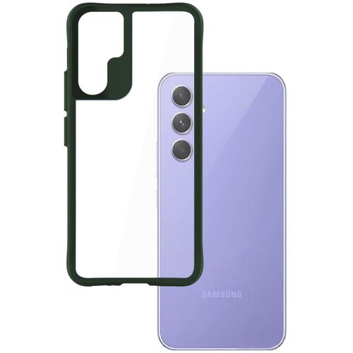 Etui 3MK Satin Armor Case+ do Samsung Galaxy A54 5G Przezroczysto-zielony