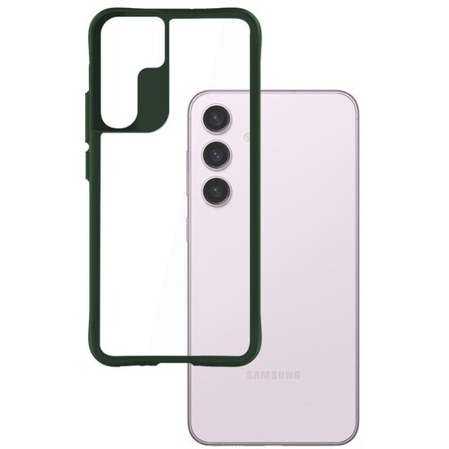 Etui 3MK Satin Armor Case+ do Samsung Galaxy S24 Przezroczysto-zielony
