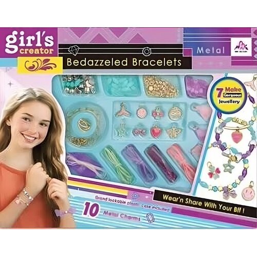 Zestaw kreatywny SUN BABY Girls Creator Zawieszki koraliki J07.015.0.1