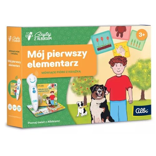 Książka Czytaj z Albikiem Mój Pierwszy Elementarz (twarda okładka)