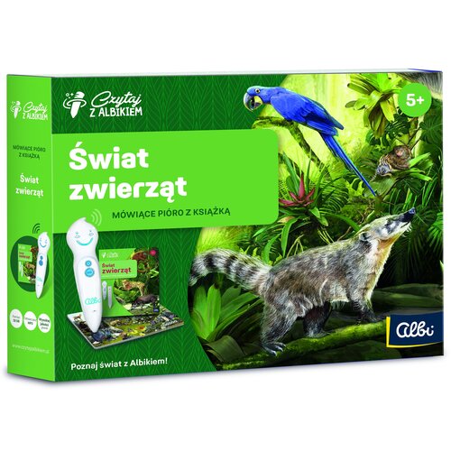 Książka Czytaj z Albikiem Świat Zwierząt Stanislav Němec (twarda okładka)