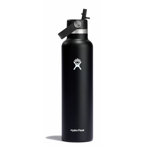 Butelka termiczna HYDRO FLASK Standard Mouth Flex Straw Cap 621 ml Czarny
