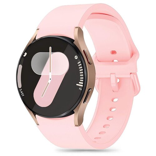 TECH PROTECT Silicone do Samsung Galaxy Watch 4 5 5 Pro 6 7 FE Ro owy Pasek niskie ceny i opinie w Media Expert
