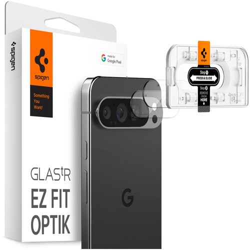 Nakładka na obiektyw SPIGEN Optik.Tr Ez Fit do Google Pixel 9 XL (2 szt.)