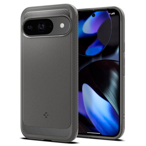 Etui SPIGEN Rugged Armor do Google Pixel 9/9 Pro Marble Szary