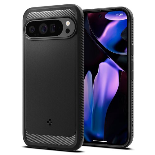 Etui SPIGEN Rugged Armor do Google Pixel 9 Pro XL Matte Czarny
