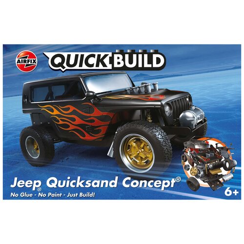 Klocki plastikowe AIRFIX Quickbuild Jeep Quicksand Concept J6038