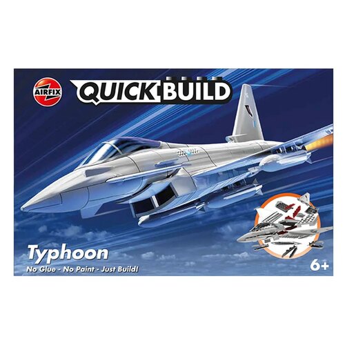 Klocki plastikowe AIRFIX Quickbuild Eurofighter Typhoon J6002