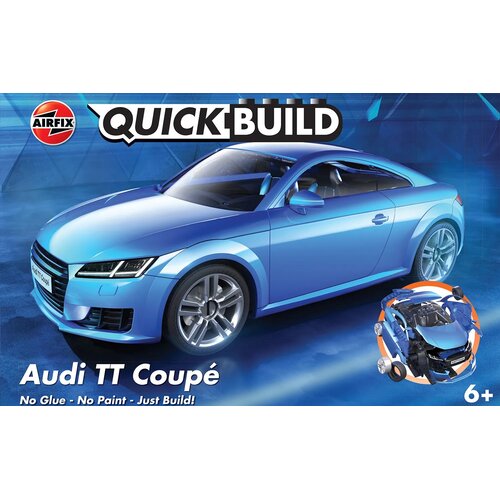 Klocki plastikowe AIRFIX Quickbuild Audi TT Coupe Blue J6054