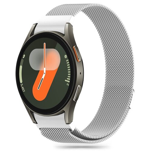 Pasek TECH-PROTECT MilaneseBand do Samsung Galaxy Watch 4/5/5 Pro/6/FE Srebrny