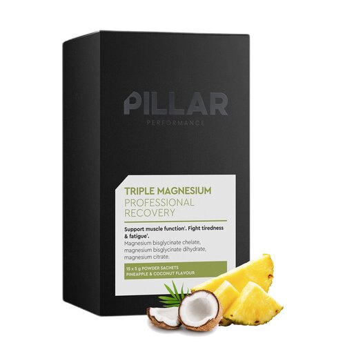 Magnez PILLAR Performance Triple Ananasowo-kokosowy (15 x 5 g)