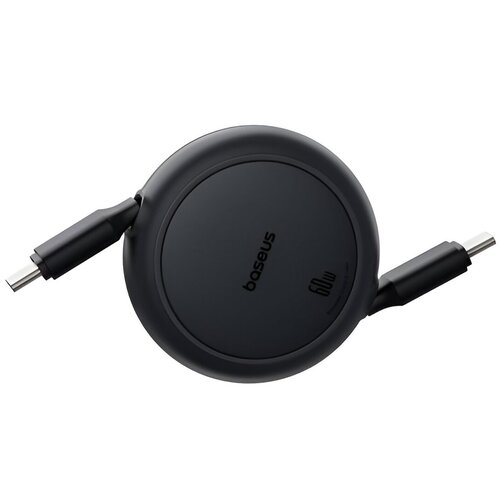 Kabel USB-C - USB-C  BASEUS Free2Pull Mini 60W 1 m Czarny