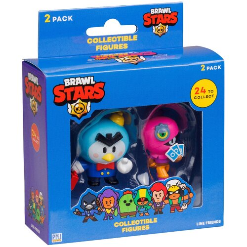 Zestaw figurek SUPERBUZZ Brawl Stars MR.P x Tara BRW2015E
