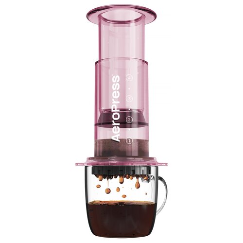 Zaparzacz AEROPRESS Clear Różowy