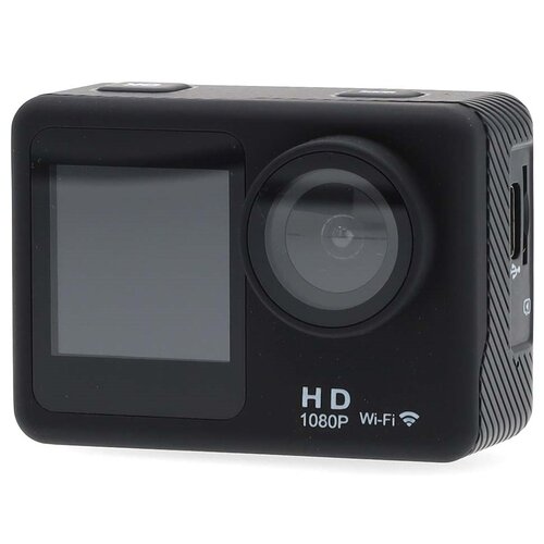 Kamera sportowa NEDIS ACAM31BK FHD 1080P do 30 fps, dwa wyświetlacze 2,0” i 1,3”, sensor 12MP