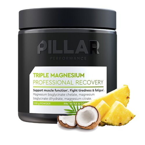 Magnez PILLAR Performance Triple Ananasowo-kokosowy (200 g)