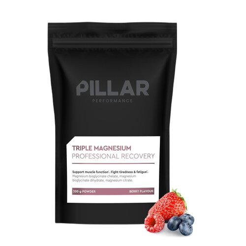 Magnez PILLAR Performance Triple Owoce leśne (200 g)