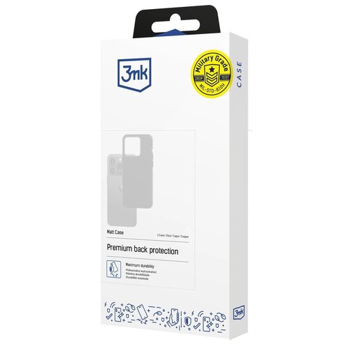 Etui 3MK Matt Case do Samsung Galaxy A16 Czarny