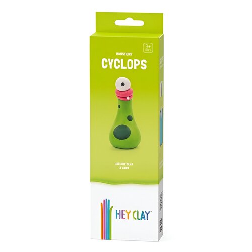 Masa plastyczna HEY CLAY Potwory Cyclops HC30084
