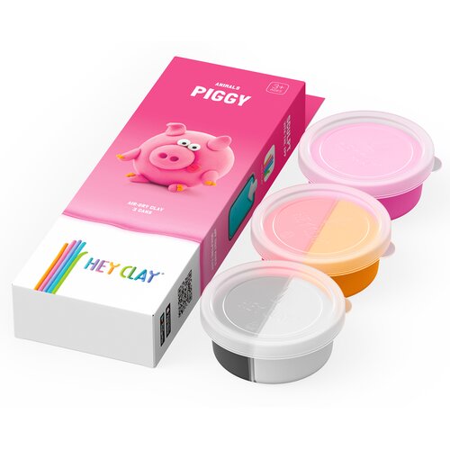 Masa plastyczna HEY CLAY Zwierzęta Świnka 07766