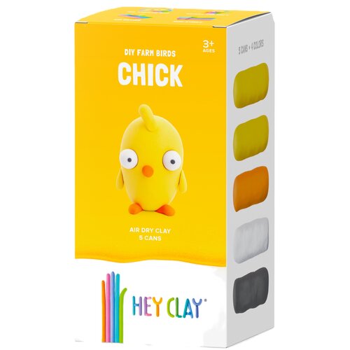 Masa plastyczna HEY CLAY Ptaki z farmy Kurczak HCL30096CEE3