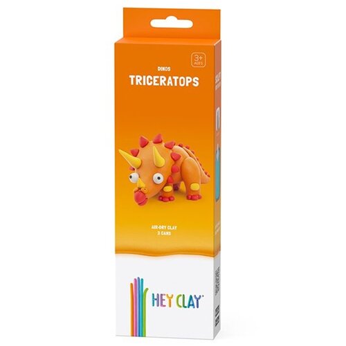 Masa plastyczna HEY CLAY Dinozaury Triceratops HC30071CEE3
