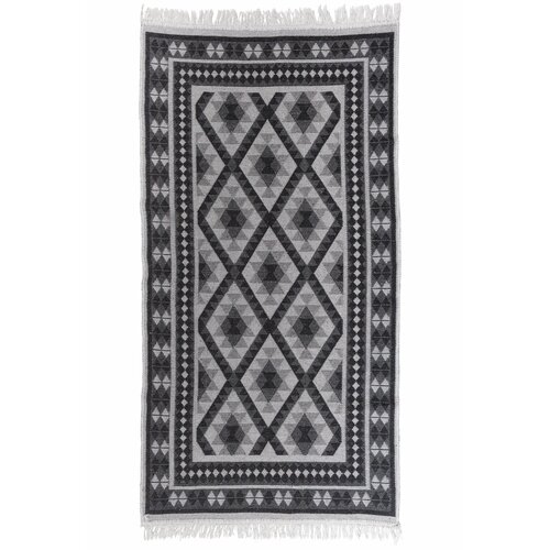Dywan wewnętrzny MULTIDECOR Kilim 506249 70 x 140 cm Antracytowy