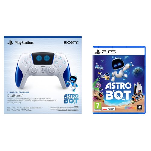 Kontroler SONY DualSense Edycja Limitowana + Astro Bot Gra PS5