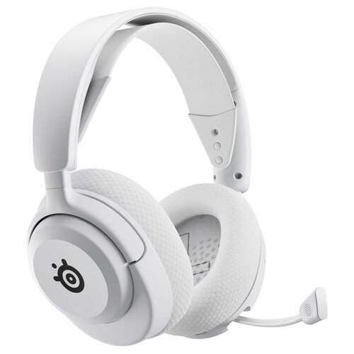 Słuchawki STEELSERIES Arctis Nova 5P Wireless, Nauszne, Dźwięk przestrzenny Biały