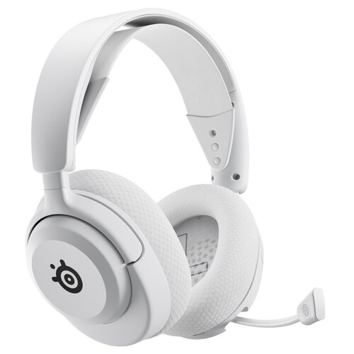 Słuchawki STEELSERIES Arctis Nova 5X Wireless, Nauszne, Dźwięk przestrzenny Biały