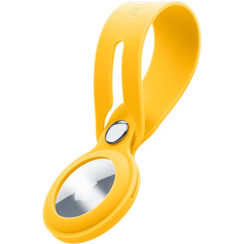 Etui CELLULARLINE Loop do Apple AirTag Żółty