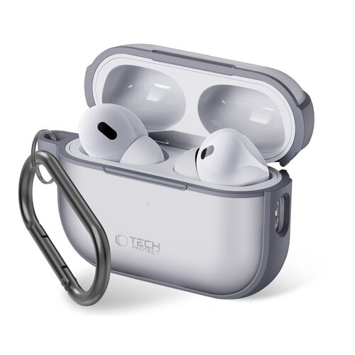 Etui na słuchawki TECH-PROTECT Magmat do Apple Airpods Pro 1/2 Szary